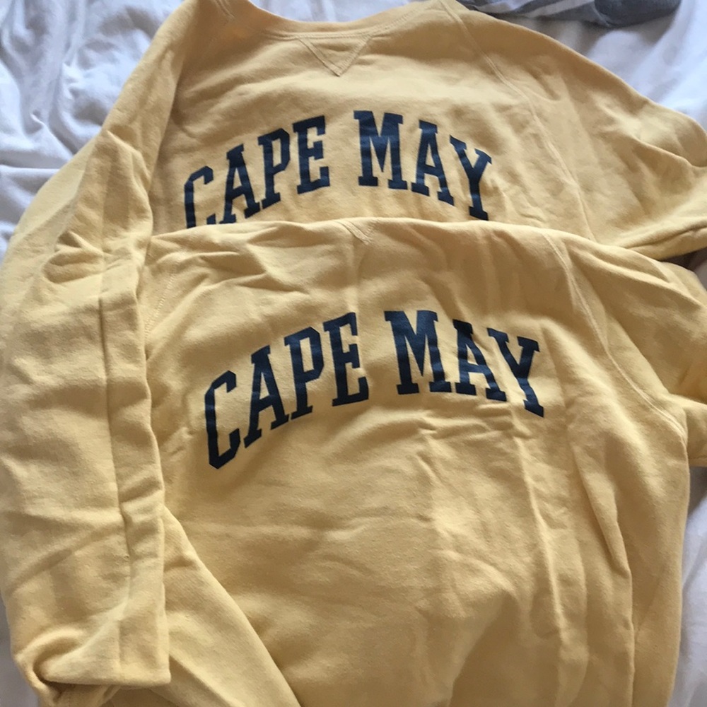 2 Cape may crewnecks